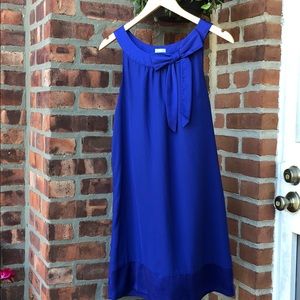 H&M - Blue dress with bow
